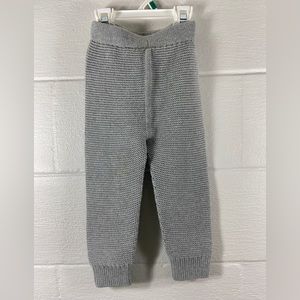 COPY - Hanna Andersson Gray Sweater Knit Pants (85 cm) 2T